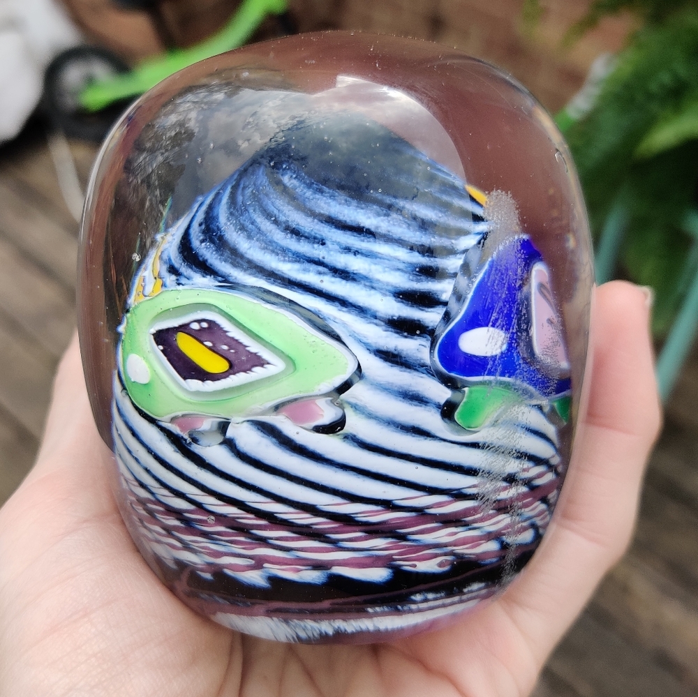 Vintage Murano glass paperweights - Picture 6 of 7